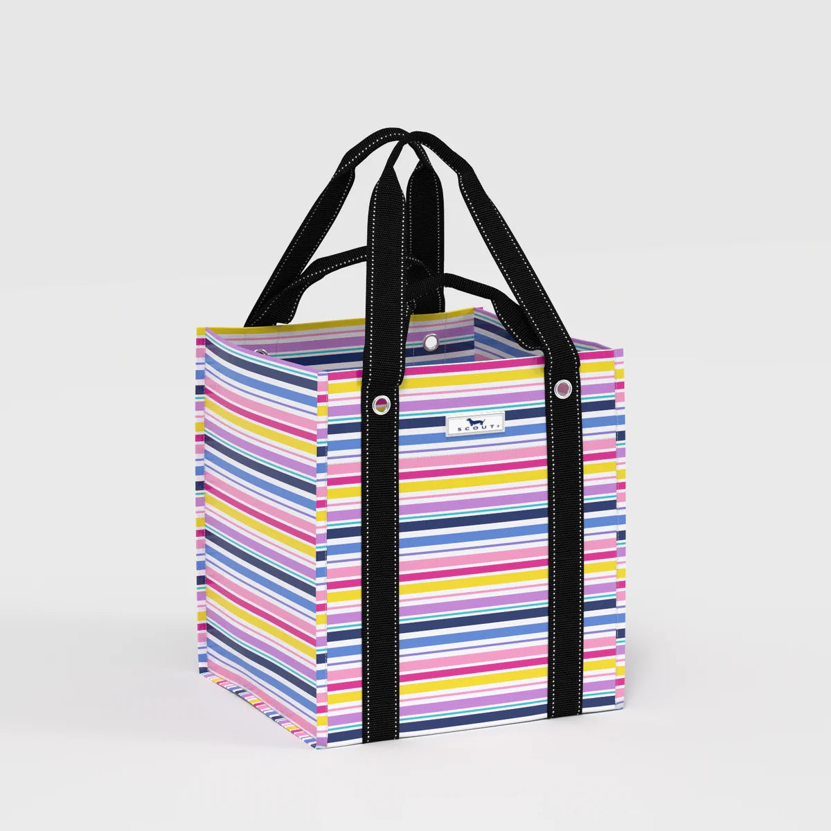 SCOUT BAGETTE MARKET TOTE-STRIPE A POSE