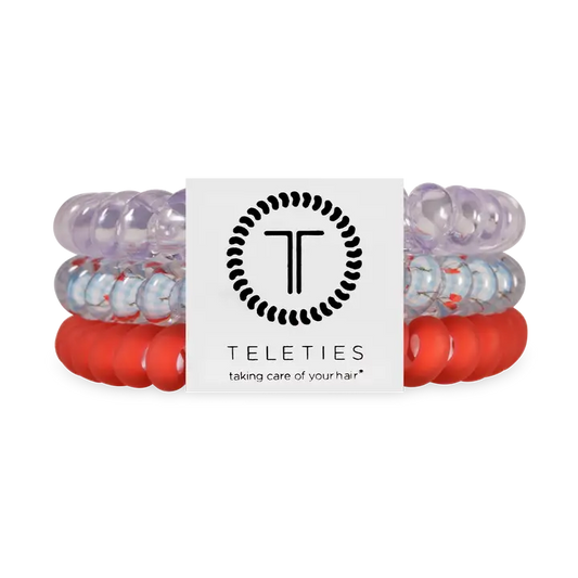 Teleties Spiral Hair Coils | Small | Basket of Cherries