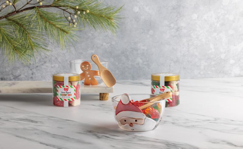 MUD PIE GINGERBREAD CANDY BOWL SET