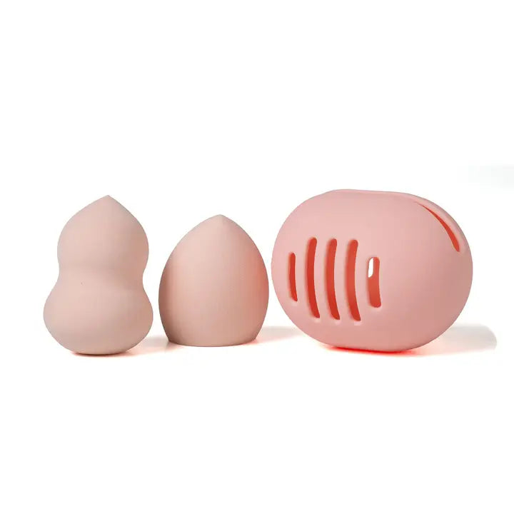 Lemon Lavender On A Blender Makeup Sponges and Case