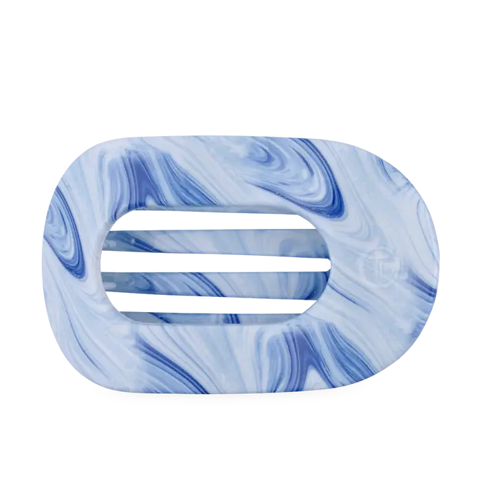 Teleties Tide & True | Large | Flat Round Hair Clip