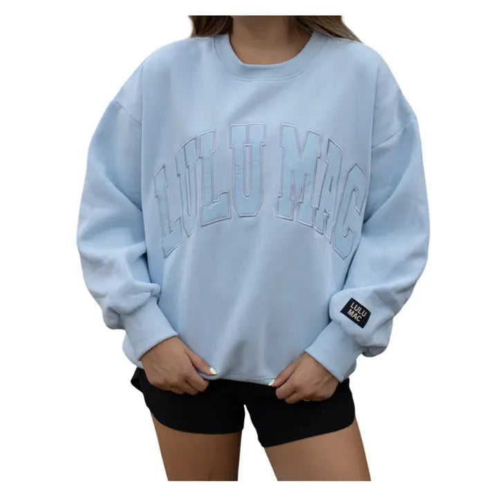 Lulu Mac Sweatshirt  Light Blue