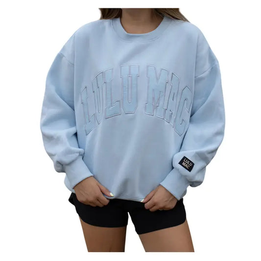Lulu Mac Sweatshirt  Light Blue