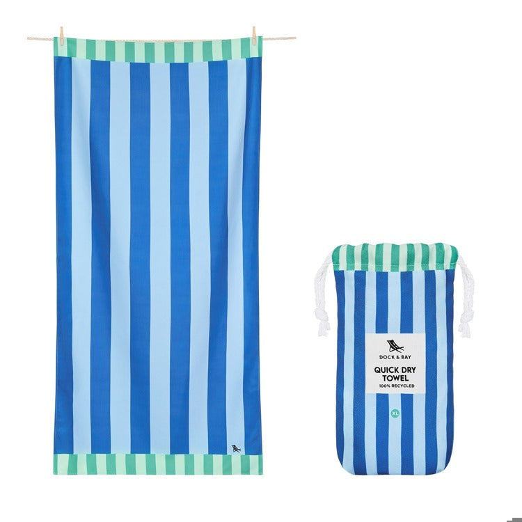 Blue Sky - Quick Dry Towel | Dock & Bay