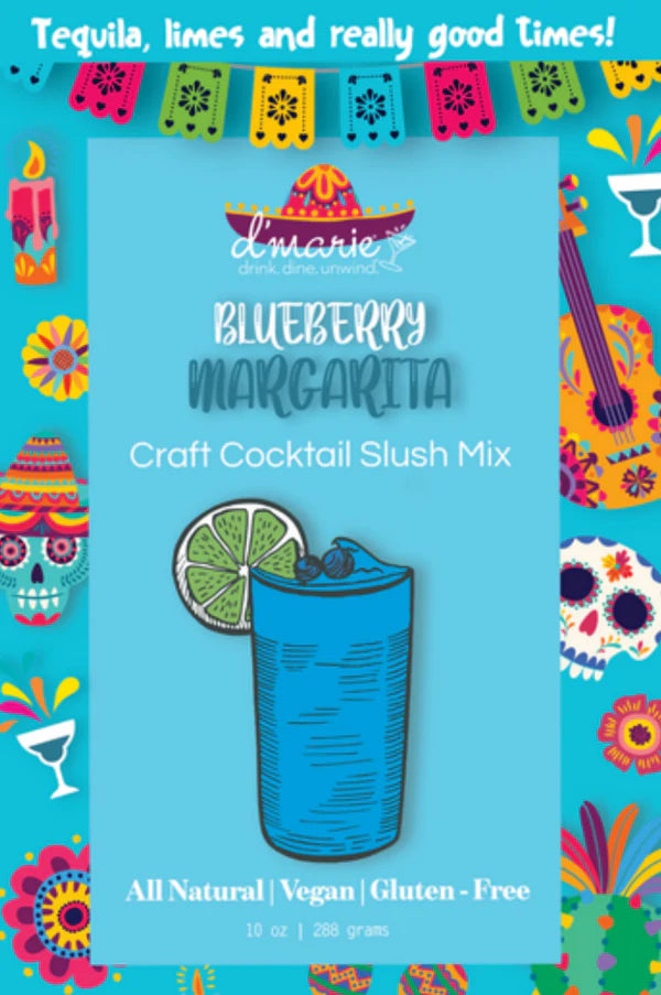 D’Marie Cocktail Mixes: Blueberry Margarita