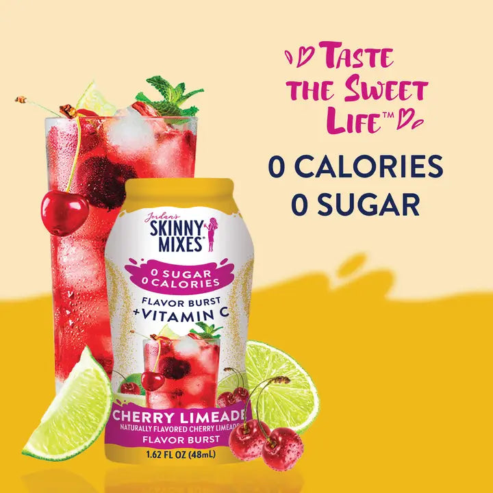 Jordan's Skinny Mixes Flavor Burst - Sugar Free Cherry + Antioxidant