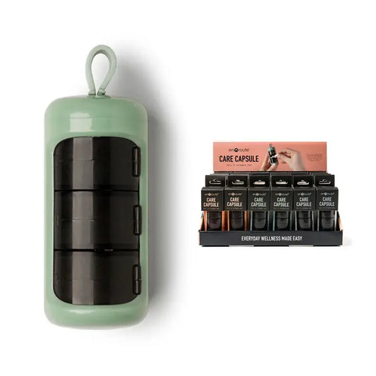 En Route® Care Capsule Pill & Vitamin Case