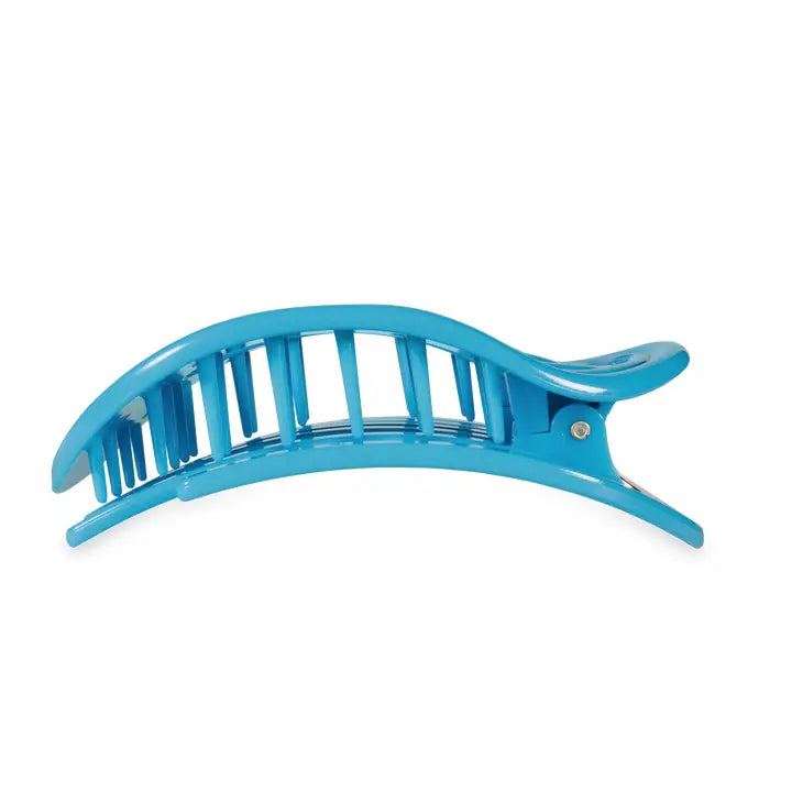 Teleties Flat Round Hair Clip | Large | Miami Vice
