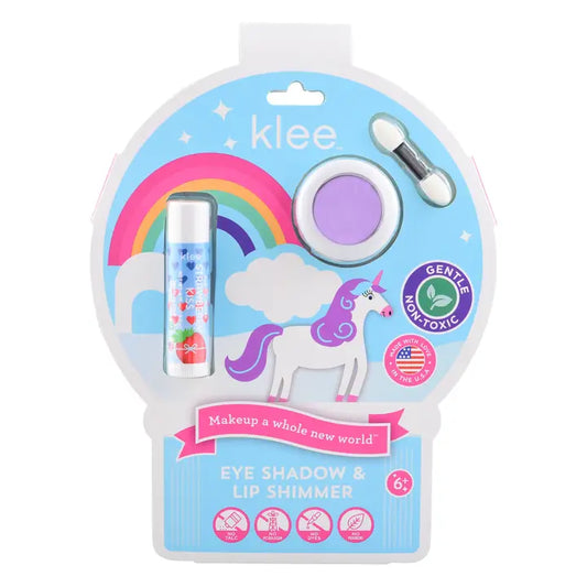 Klee Naturals New! Starburst Twinkle - Holiday Eye Shadow Lip Shimmer Set