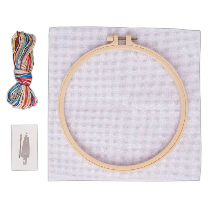 Simply Make Cross Stitch Kit - Colourful Birds