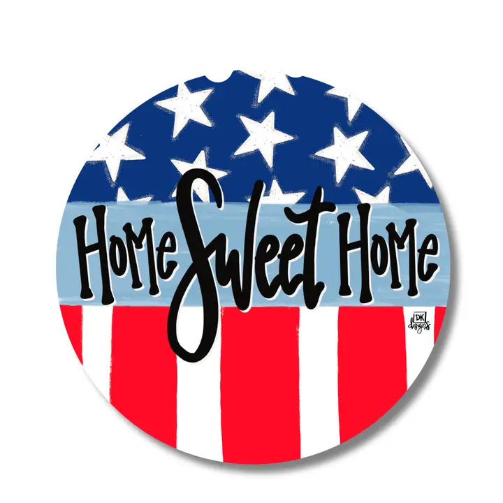 DK Designs Flag Home Sweet Home Mini