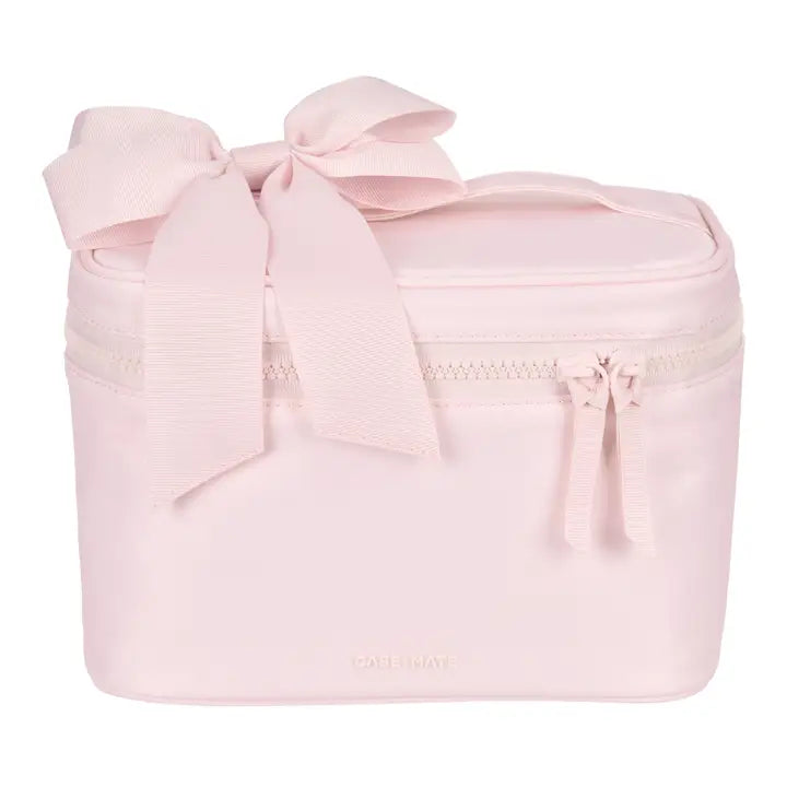 Case-Mate Ballet Pink Makeup Train Case