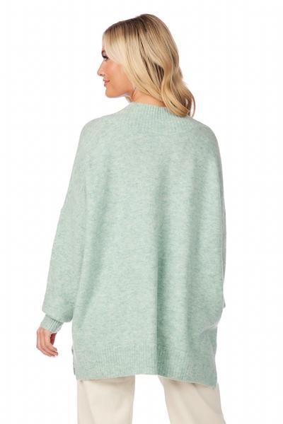 MUD PIE MONICA CREW NECK SWEATER-GREEN