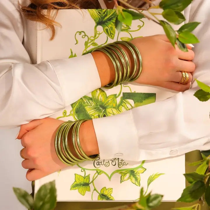 BuDhaGirl Limon All Weather Bangles® (Awb®) - Set of 6