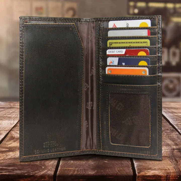 Zep-Pro Alabama Crimson Tide Burnished Leather Secretary Wallet