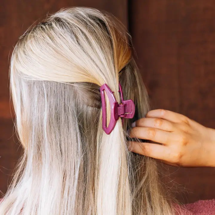 Teleties Open Mulberry Small Hair Clip