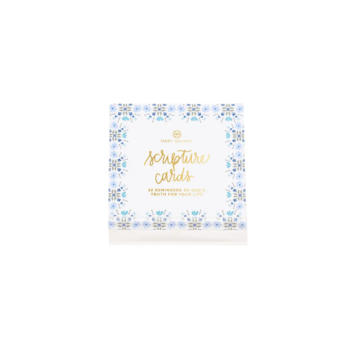 Mary Square Stationary Card Block | Scripture