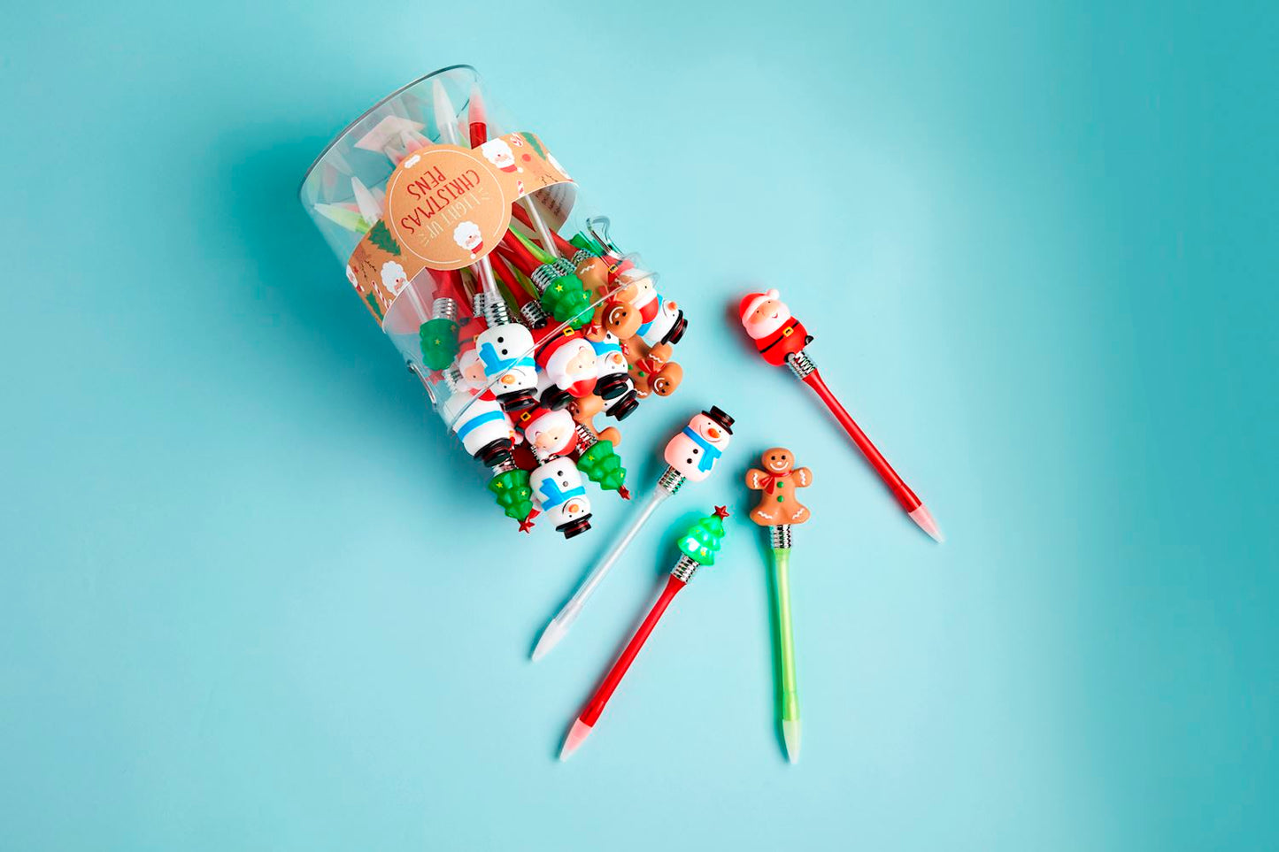 MUD PIE CHRISTMAS LIGHT-UP PENS