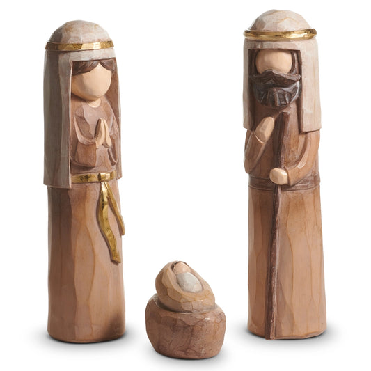 RAZ Imports 12" Carved Holy Family