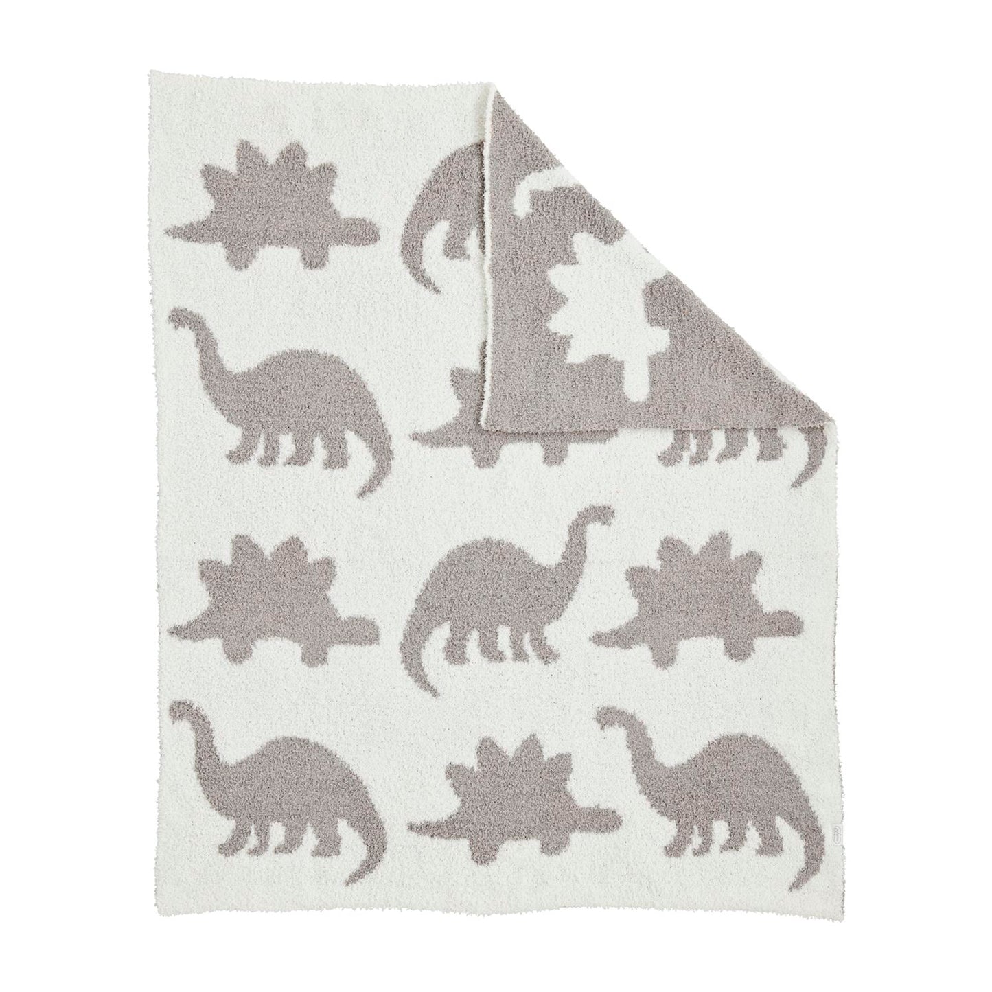 MUD PIE CHENILLE DINO BLANKET