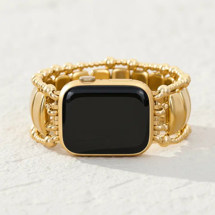 Cape Diablo Gold Noir Stretch Apple Watch Strap
