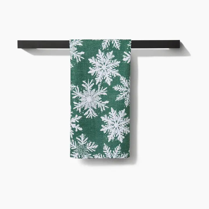 Geometry Snowy Days Green
