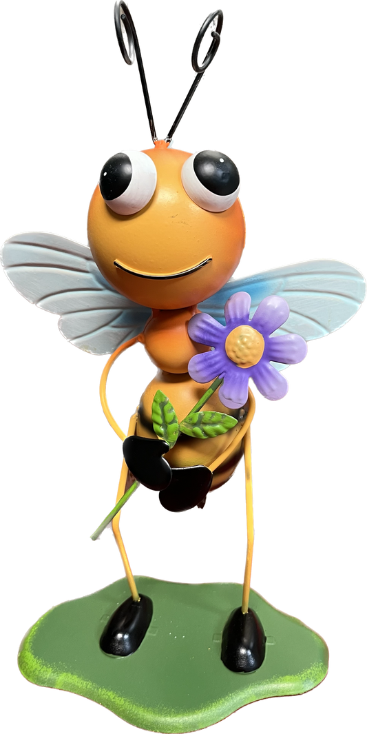 Gerson International Bee with Purple Flower