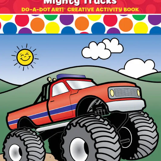 Do A Dot Art! Mighty Trucks