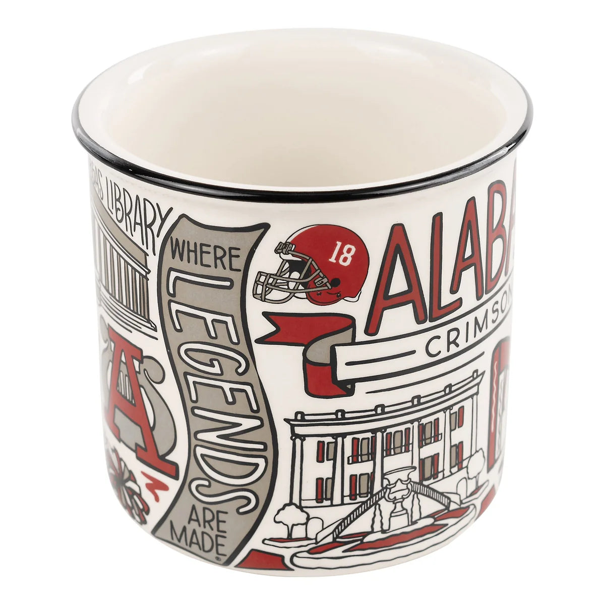 Glory Haus Alabama Collage Campfire Mug