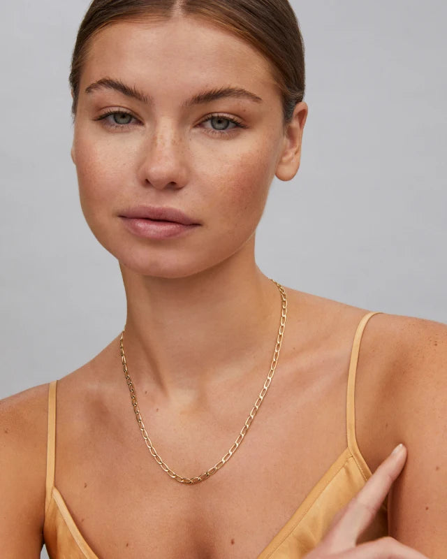 Kendra Scott Merrick Chain Necklace in Gold