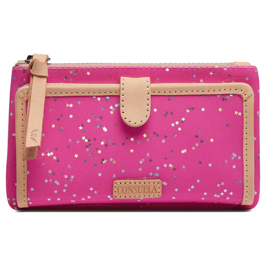 CONSUELA Slim Wallet, Berry
