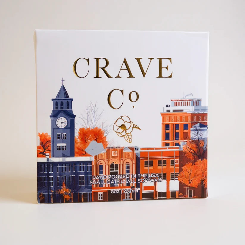 Crave Co. Auburn University Box Candle