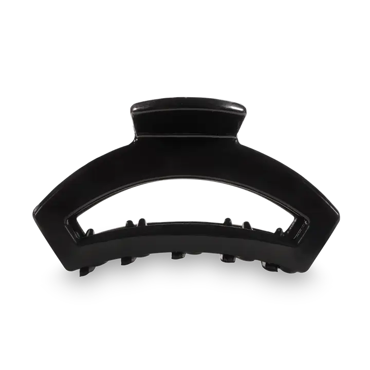 Teleties Open Hair Clip | Tiny | Jet Black