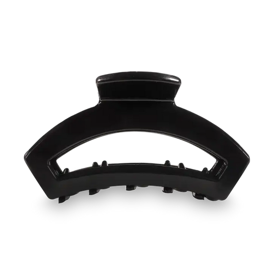 Teleties Open Hair Clip | Tiny | Jet Black