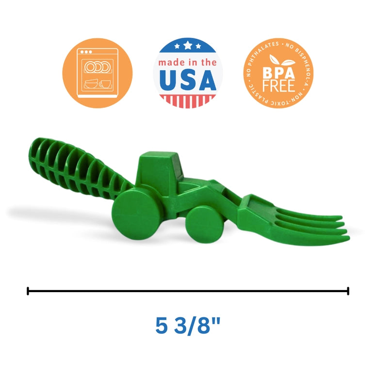 Constructive Eating Set of 2 Tractor Utensils