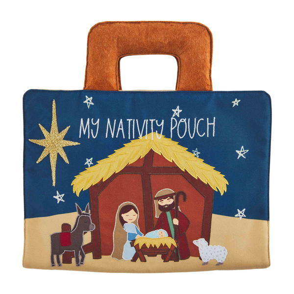 MUD PIE MY NATIVITY POUCH