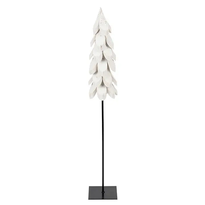 Santa Barbara Design Studio Wood Tree On Iron Stand - Medium