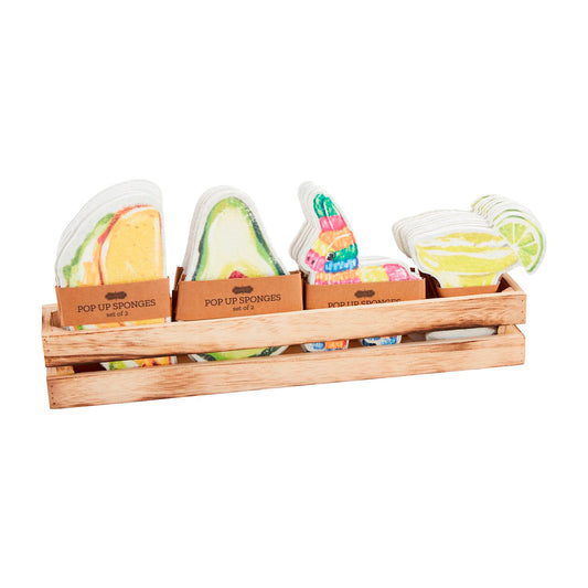 MUD PIE FIESTA POP-UP SPONGE SETS