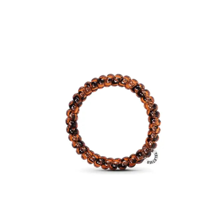 Teleties Spiral Hair Coils | Small | Tortoise Hair Ties