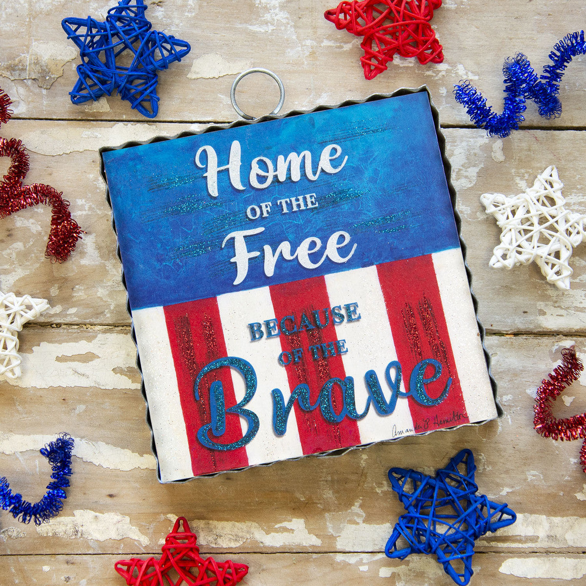 The Round Top Collection Mini Free & Brave Print