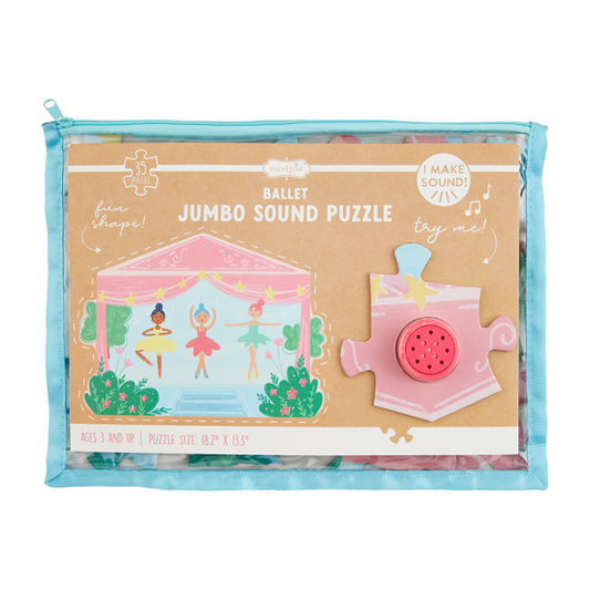 MUD PIE BALLET GIRL SOUND FLOOR PUZZLE