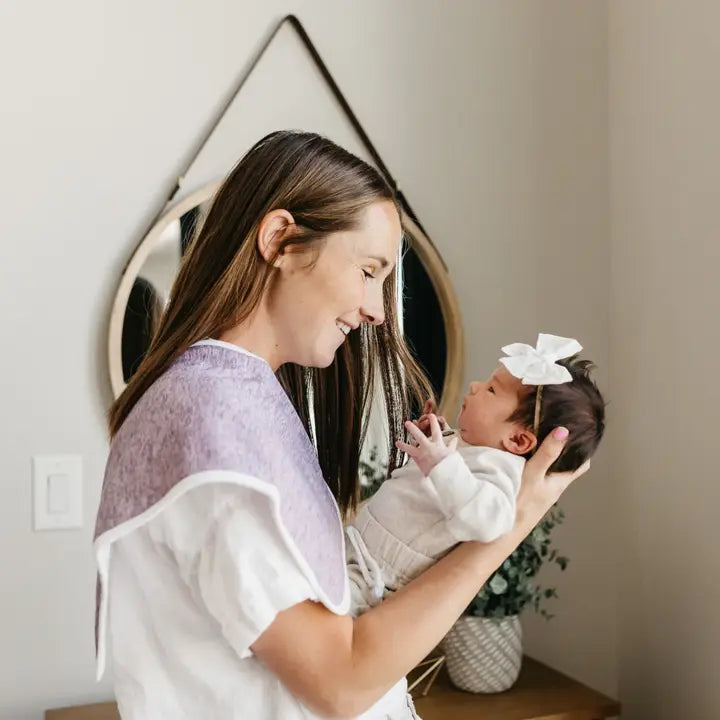 Copper Pearl Premium Burp Cloths - Lacie