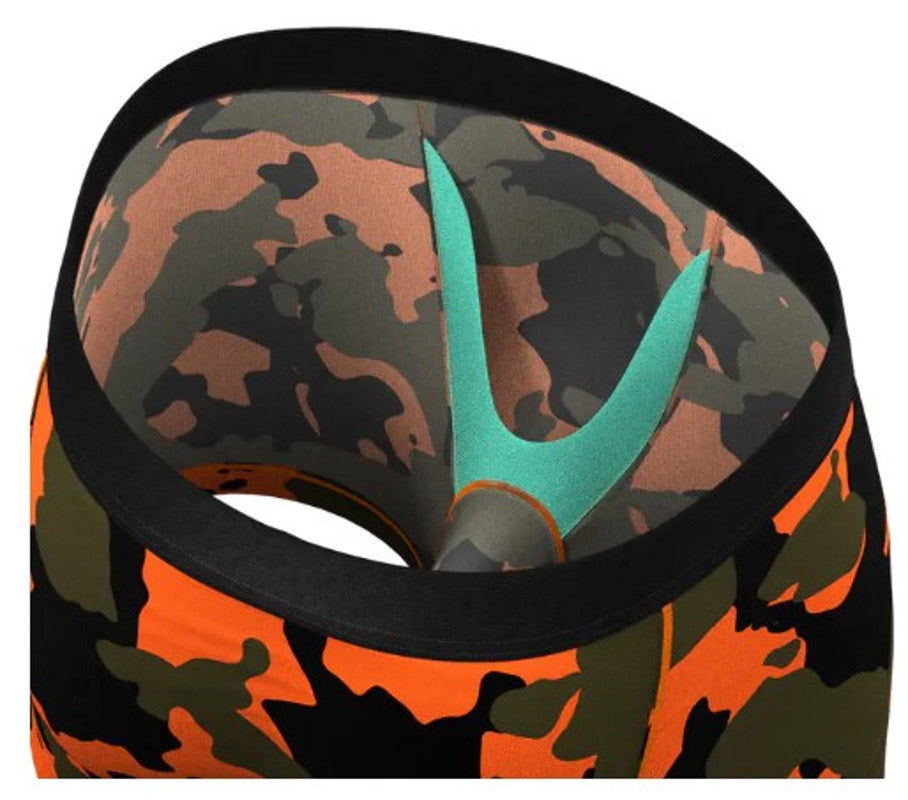 Shinesty The Bambi Bunchers Orange Camo Deer Ball Hammock Pouch Underwear