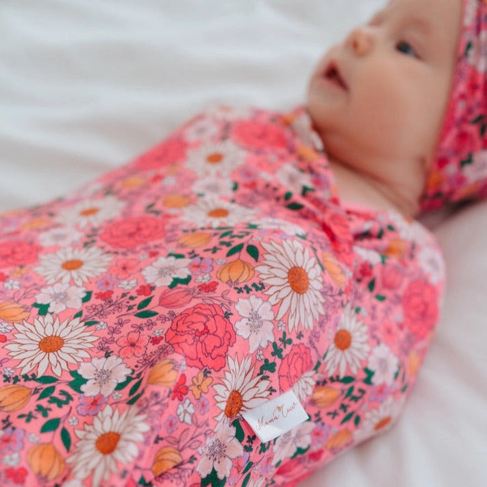 Mama Coco Cocoon Swaddle-Flower Power