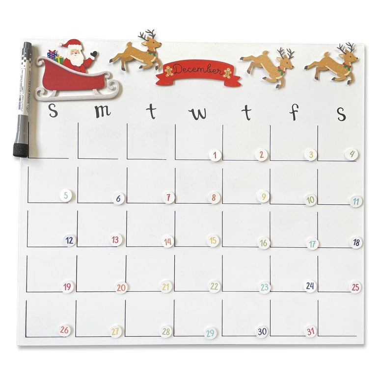 Roeda Studio Calendar Month Magnets S/12