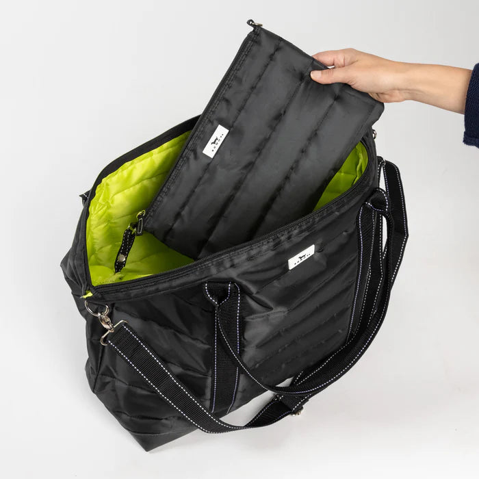 SCOUT TRIPLE ADVISOR TRAVEL BAG- BLACK PUFFER