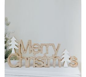 Pd HOME MERRY CHRISTMAS TABLE TOP