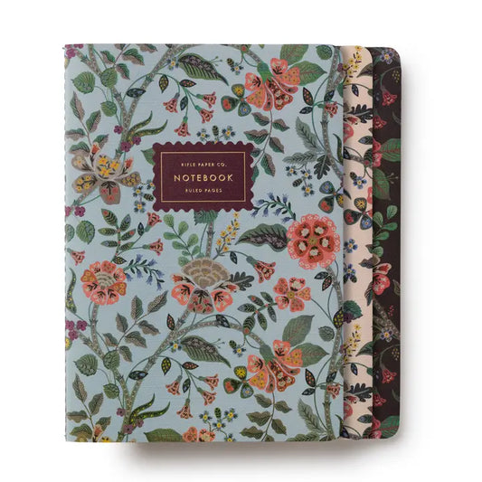 Rifle Paper Co. Assorted Set of 3 Gracie Notebooks