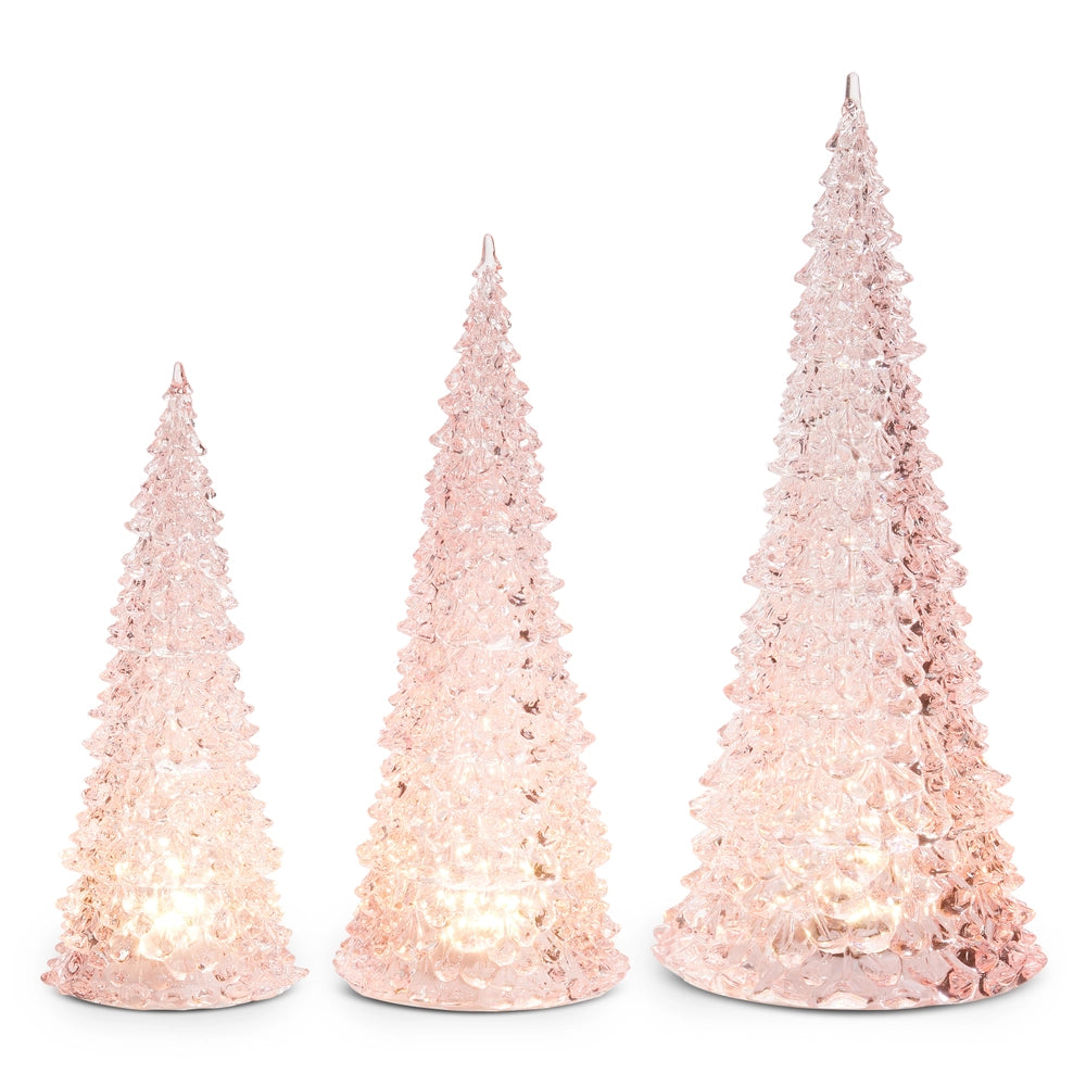 RAZ Imports Lighted Pink Trees