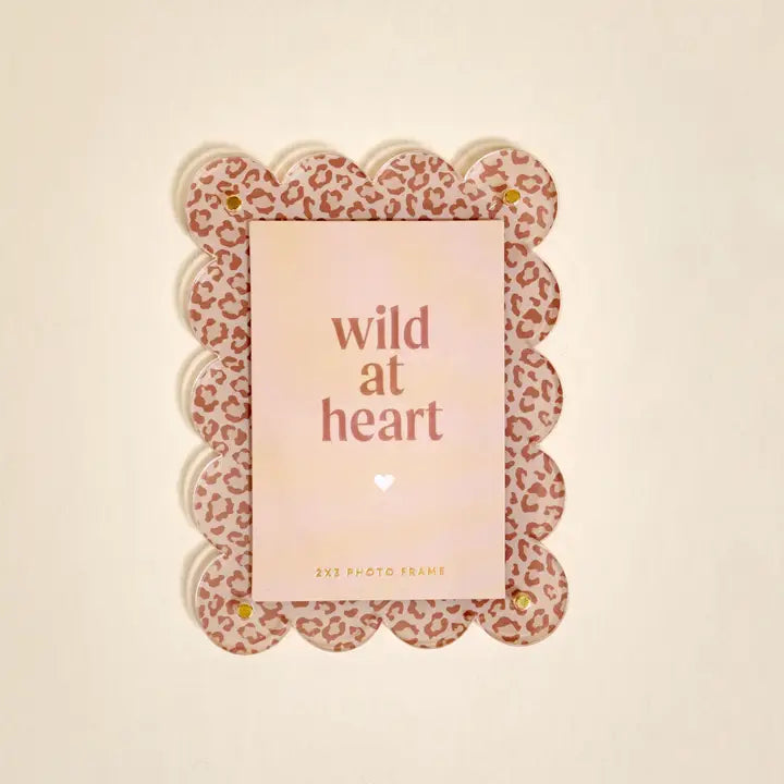 The Darling Effect Mini Acrylic Picture Frame Magnet–Born Wild